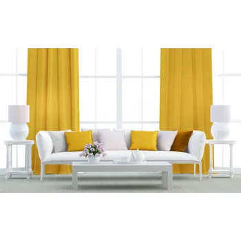 Dekorační látka Blackout zlatá bez obšití 150