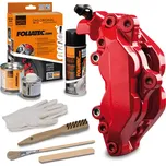 FOLIATEC DVOUSLOŽKOVÁ BARVA NA BRZDOVÉ TŘMENY ČERVENÁ (SADA K APLIKACI)