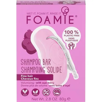 Šampon Foamie Shampoo Bar You're Adorabowl tuhý šampon pro vlasy bez objemu 80 g