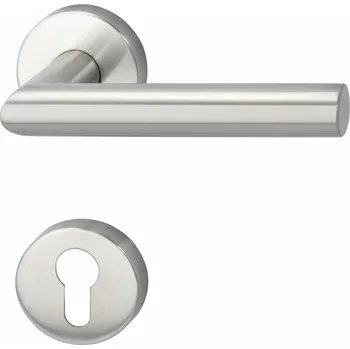 Nerezová klika Naturel s rozetou WB KLIKATIPAWB