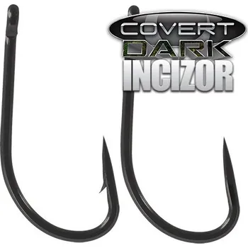 Rybářský háček Gardner Háčky bez protihrotu Covert Dark Incizor Barbless|vel. 8