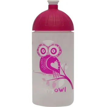 Láhev Zdravá láhev na pití Fresh Sova 500ml 3-447