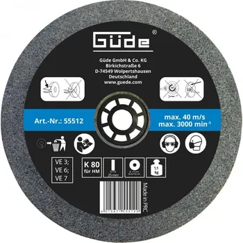 Brusný kotouč GÜDE 55512 175 mm