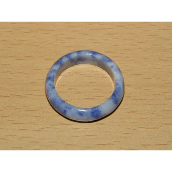 Drahý kámen Sodalit - Prstýnek - průměr 18 mm - kp63