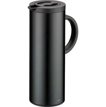 Termodžbán FIRENZE1 l, matná černá - Cilio (FIRENZE Termoska džbán 1 l, matná černá - Cilio)