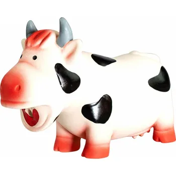 Hračka pro psa Kravička se zvukem HipHop latex 20 cm