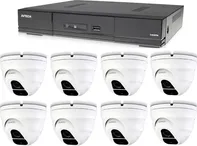 AVTECH Kamerový set 1x DVR DGD1009AV a 8x 5MPX Dome kamera DGC5205TSE