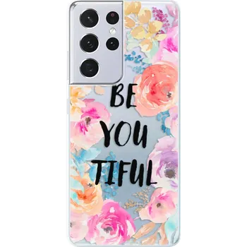 Pouzdro na mobilní telefon Odolné silikonové pouzdro iSaprio - BeYouTiful - Samsung Galaxy S21 Ultra
