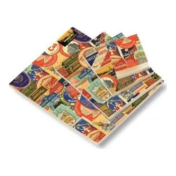 Set školních potřeb Notes ozdobny A4 BR NP 098 D Znaczki ROSSI