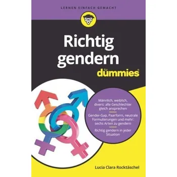 Richtig gendern für Dummies - Rocktäschel, Lucia Clara