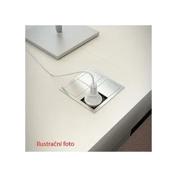 Nábytkové kování VersaHit Dual 2x230V, černá matná