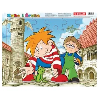 Puzzle Puzzle ramkowe - Kuba i śruba