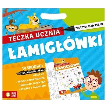 Teczka ucznia z pisakiem. Łamigłówki