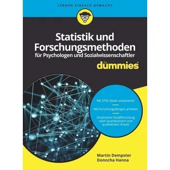 Matematika Statistik und Forschungsmethoden für Psychologen und Sozialwissenschaftler für Dummies - Dempster, Martin