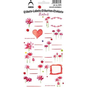 Speciální papír ARCH Samolepící etikety lotus