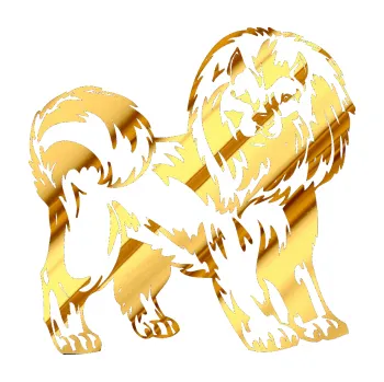 Polep vozidla SAMOLEPKA Pes 029 pravá (81 - chrom fólie zlatá zrcadlová) NA AUTO, NÁLEPKA, FÓLIE, POLEP, TUNING, VLASTNÍ TEXT, TISK, AUTOSAMOLEPKY.cz, POLEPY, OBRÁZEK, LOGO, SAMOLEPKY