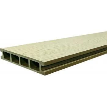 Terasové prkno Max WPC Terasové prkno olivová embossované 2900x135x25mm olivová