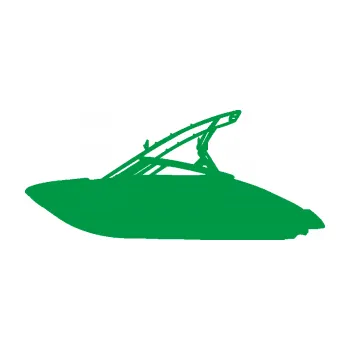 Polep vozidla SAMOLEPKA Motorový člun 001 levá (12 - zelená) NA AUTO, NÁLEPKA, FÓLIE, POLEP, TUNING, VLASTNÍ TEXT, TISK, AUTOSAMOLEPKY.cz, POLEPY, OBRÁZEK, LOGO, SAMOLEPKY