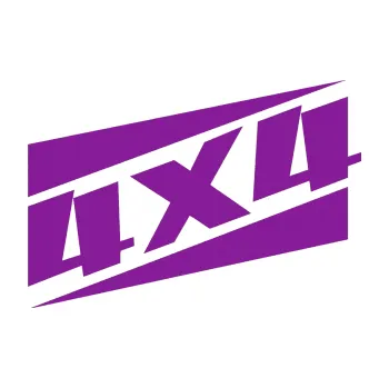 Polep vozidla SAMOLEPKA 4x4 varianta 014 (14 - fialová) NA AUTO, NÁLEPKA, FÓLIE, POLEP, TUNING, VLASTNÍ TEXT, TISK, AUTOSAMOLEPKY.cz, POLEPY, OBRÁZEK, LOGO, SAMOLEPKY