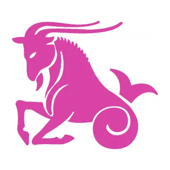 Samolepící dekorace Kozoroh 004 levá (16 - růžová) SAMOLEPKA NA AUTO, NÁLEPKA, FÓLIE, POLEP, TUNING, VLASTNÍ TEXT, TISK, AUTOSAMOLEPKY.cz, POLEPY, OBRÁZEK, LOGO, 3D STICKERS