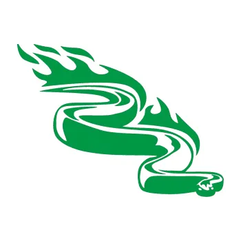 Samolepicí dekorace na vozidlo Animal flames 064 pravá had (12 - zelená) SAMOLEPKA NA AUTO, NÁLEPKA, FÓLIE, POLEP, TUNING, VLASTNÍ TEXT, TISK, AUTOSAMOLEPKY.cz, POLEPY, OBRÁZEK, LOGO, 3D STICKERS