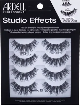 Umělé řasy Ardell Studio Effects Wispies černé 4 ks