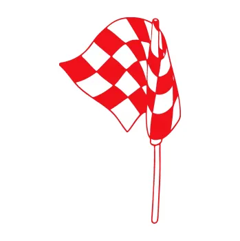 Polep vozidla SAMOLEPKA Šachovnice 068 (10 - červená) NA AUTO, NÁLEPKA, FÓLIE, POLEP, TUNING, VLASTNÍ TEXT, TISK, AUTOSAMOLEPKY.cz, POLEPY, OBRÁZEK, LOGO, SAMOLEPKY