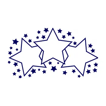 Samolepící dekorace SAMOLEPKA Hvězdy a hvězdičky dekor (23 - tmavě modrá) NA AUTO, NÁLEPKA, FÓLIE, POLEP, TUNING, VLASTNÍ TEXT, TISK, AUTOSAMOLEPKY.cz, POLEPY, OBRÁZEK, LOGO, SAMOLEPKY