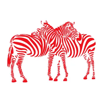 Samolepící dekorace SAMOLEPKA Interiér 019 pravá zebry (10 - červená) NA AUTO, NÁLEPKA, FÓLIE, POLEP, TUNING, VLASTNÍ TEXT, TISK, AUTOSAMOLEPKY.cz, POLEPY, OBRÁZEK, LOGO, SAMOLEPKY