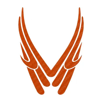 Polep vozidla SAMOLEPKA Kapota 011 (54 - 3D karbon oranžový) NA AUTO, NÁLEPKA, FÓLIE, POLEP, TUNING, VLASTNÍ TEXT, TISK, AUTOSAMOLEPKY.cz, POLEPY, OBRÁZEK, LOGO, SAMOLEPKY