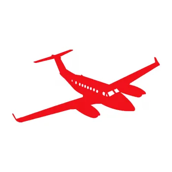 Polep vozidla SAMOLEPKA Letadlo 010 pravá (10 - červená) NA AUTO, NÁLEPKA, FÓLIE, POLEP, TUNING, VLASTNÍ TEXT, TISK, AUTOSAMOLEPKY.cz, POLEPY, OBRÁZEK, LOGO, SAMOLEPKY