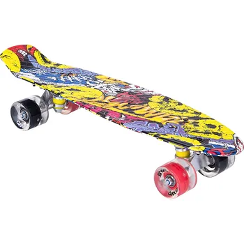 Pennyboard Pennyboard ENERO STREET-ART, 56 cm s LED kolečky