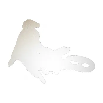 Samolepící dekorace SAMOLEPKA Motorka 028 levá motokros (82 - odrazková reflexní bílá) NA AUTO, NÁLEPKA, FÓLIE, POLEP, TUNING, VLASTNÍ TEXT, TISK, AUTOSAMOLEPKY.cz, POLEPY, OBRÁZEK, LOGO, SAMOLEPKY