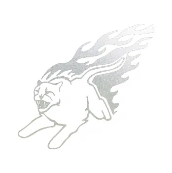 Samolepicí dekorace na vozidlo Animal flames 096 levá puma (60 - pískované sklo) SAMOLEPKA NA AUTO, NÁLEPKA, FÓLIE, POLEP, TUNING, VLASTNÍ TEXT, TISK, AUTOSAMOLEPKY.cz, POLEPY, OBRÁZEK, LOGO, 3D STICKERS