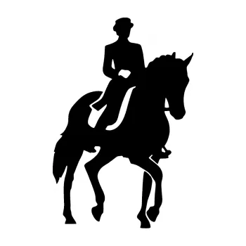Samolepící dekorace SAMOLEPKA Kůň drezura pravá (01 - černá) NA AUTO, NÁLEPKA, FÓLIE, POLEP, TUNING, VLASTNÍ TEXT, TISK, AUTOSAMOLEPKY.cz, POLEPY, OBRÁZEK, LOGO, SAMOLEPKY