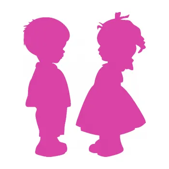 samolepka Dítě v autě 071 pravá holčička s chlapečkem sourozenci (16 - růžová) SAMOLEPKA NA AUTO, NÁLEPKA, FÓLIE, POLEP, TUNING, VLASTNÍ TEXT, TISK, AUTOSAMOLEPKY.cz, POLEPY, OBRÁZEK, LOGO, 3D STICKERS