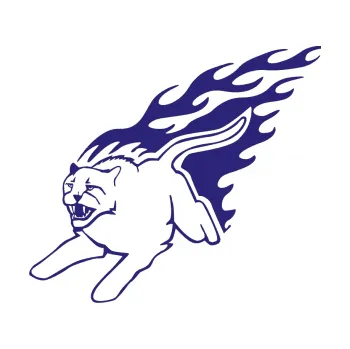 Samolepicí dekorace na vozidlo Animal flames 096 levá puma (22 - střední modrá) SAMOLEPKA NA AUTO, NÁLEPKA, FÓLIE, POLEP, TUNING, VLASTNÍ TEXT, TISK, AUTOSAMOLEPKY.cz, POLEPY, OBRÁZEK, LOGO, 3D STICKERS