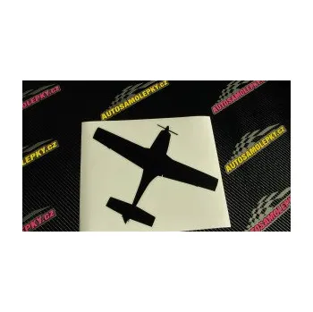 Polep vozidla SAMOLEPKA Letadlo 003 pravá (10 - červená) NA AUTO, NÁLEPKA, FÓLIE, POLEP, TUNING, VLASTNÍ TEXT, TISK, AUTOSAMOLEPKY.cz, POLEPY, OBRÁZEK, LOGO, SAMOLEPKY
