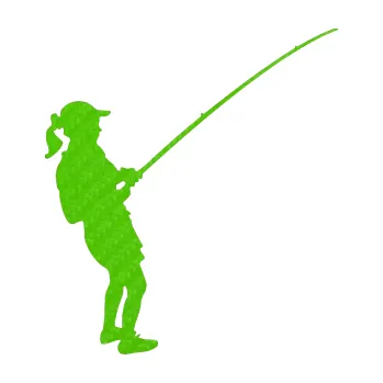 Autodoplněk Samolepka na auto Rybář 005 pravá (58 - 3D karbon zelený kawasaki) NÁLEPKA, FÓLIE, POLEPY, TUNING, VLASTNÍ TEXT, TISK, AUTOSAMOLEPKY.cz, SAMOLEPKY, OBRÁZEK, LOGO, VÝROBA, PRODEJ