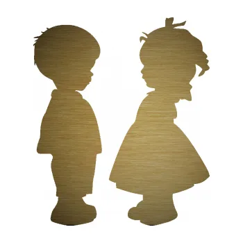 samolepka Dítě v autě 071 pravá holčička s chlapečkem sourozenci (64 - škrábaný kov zlatý) SAMOLEPKA NA AUTO, NÁLEPKA, FÓLIE, POLEP, TUNING, VLASTNÍ TEXT, TISK, AUTOSAMOLEPKY.cz, POLEPY, OBRÁZEK, LOGO, 3D STICKERS