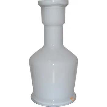 Váza Classic váza pro vodní dýmky (26) mléčná podsaditá