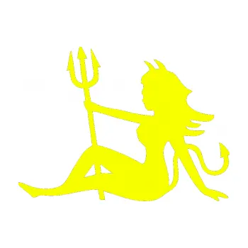 Polep vozidla Čertice 003 levá (70 - Fluorescentní žlutá) SAMOLEPKA NA AUTO, NÁLEPKA, FÓLIE, POLEP, TUNING, VLASTNÍ TEXT, TISK, AUTOSAMOLEPKY.cz, POLEPY, OBRÁZEK, LOGO, 3D STICKERS