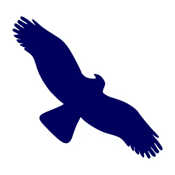 Samolepící dekorace SAMOLEPKA Dravec na sklo 001 pravá (23 - tmavě modrá) NA AUTO, NÁLEPKA, FÓLIE, POLEP, TUNING, VLASTNÍ TEXT, TISK, AUTOSAMOLEPKY.cz, POLEPY, OBRÁZEK, LOGO, SAMOLEPKY