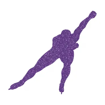 Polep vozidla SAMOLEPKA Rychlobruslení pravá (87 - Ultra Metalic fialová) NA AUTO, NÁLEPKA, FÓLIE, POLEP, TUNING, VLASTNÍ TEXT, TISK, AUTOSAMOLEPKY.cz, POLEPY, OBRÁZEK, LOGO, SAMOLEPKY