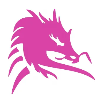 Samolepicí dekorace na vozidlo Dragon 044 pravá (16 - růžová) SAMOLEPKA NA AUTO, NÁLEPKA, FÓLIE, POLEP, TUNING, VLASTNÍ TEXT, TISK, AUTOSAMOLEPKY.cz, POLEPY, OBRÁZEK, LOGO, 3D STICKERS