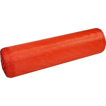 Stuha Organza stuha 14,5 cm, 10 m, červ.-oranžová