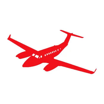 Polep vozidla SAMOLEPKA Letadlo 010 levá (10 - červená) NA AUTO, NÁLEPKA, FÓLIE, POLEP, TUNING, VLASTNÍ TEXT, TISK, AUTOSAMOLEPKY.cz, POLEPY, OBRÁZEK, LOGO, SAMOLEPKY