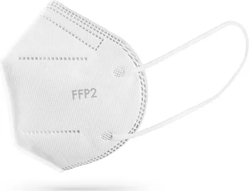 respirátor Safetyslife Respirátor FFP2 bílý 25 ks