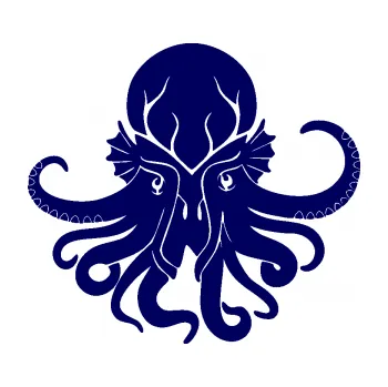 Samolepící dekorace SAMOLEPKA Chobotnice 002 pravá (23 - tmavě modrá) NA AUTO, NÁLEPKA, FÓLIE, POLEP, TUNING, VLASTNÍ TEXT, TISK, AUTOSAMOLEPKY.cz, POLEPY, OBRÁZEK, LOGO, SAMOLEPKY