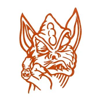 Samolepicí dekorace na vozidlo Beebob levá (54 - 3D karbon oranžový) SAMOLEPKA NA AUTO, NÁLEPKA, FÓLIE, POLEP, TUNING, VLASTNÍ TEXT, TISK, AUTOSAMOLEPKY.cz, POLEPY, OBRÁZEK, LOGO, 3D STICKERS